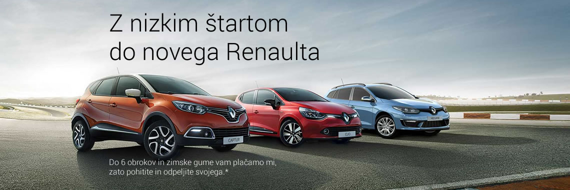 Z nizkim štartom do novega Renaulta
